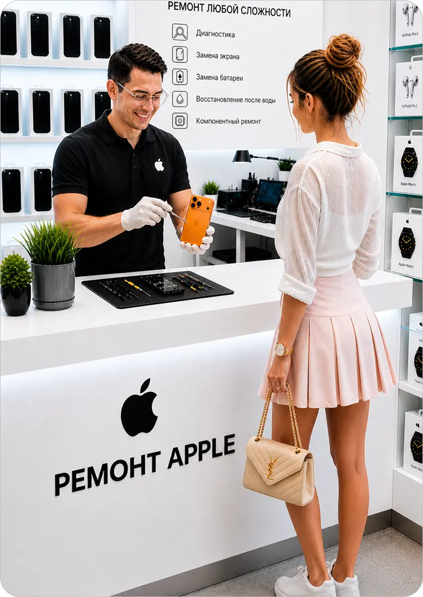 Ремонт iPhone в Омске